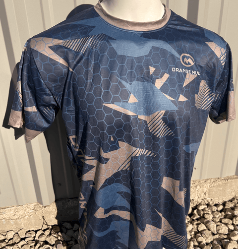 Orange Mud, LLC Accessories Blue Camo Running Shirt