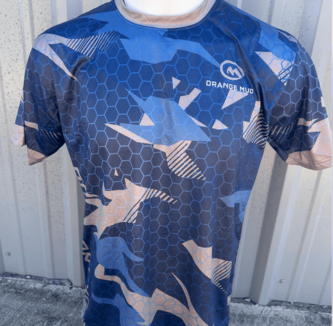 Orange Mud, LLC Accessories Blue Camo Running Shirt