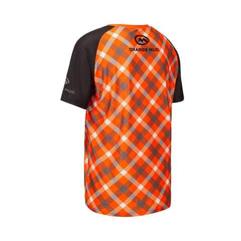 Orange Mud, LLC Accessories Plaid Stretchy Running Shirt