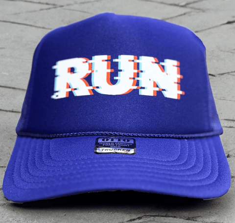 Orange Mud, LLC Accessories Royal Blue Digital Run Hat