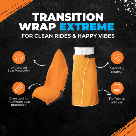 Orange Mud, LLC Accessories Transition Wrap Extreme: Waterproof Seat Cover and Changing Towel