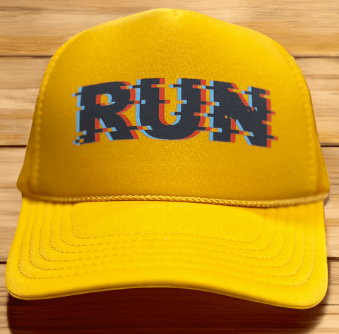 Orange Mud, LLC Accessories Yellow Digital Run Hat