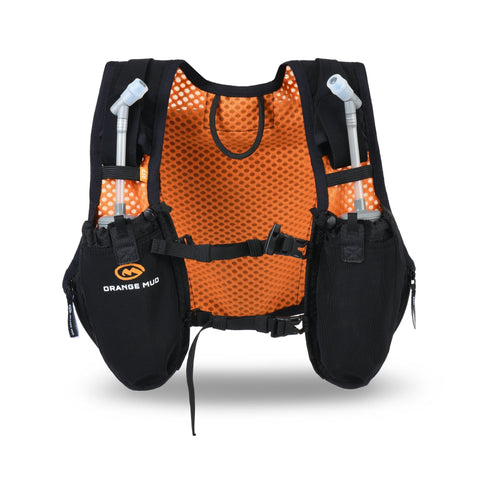 Orange Mud, LLC Hydration M/L-With 2 500ml Soft Flask RFP Hydration Pack, For Trail Running, Gravel Cycling, MTB