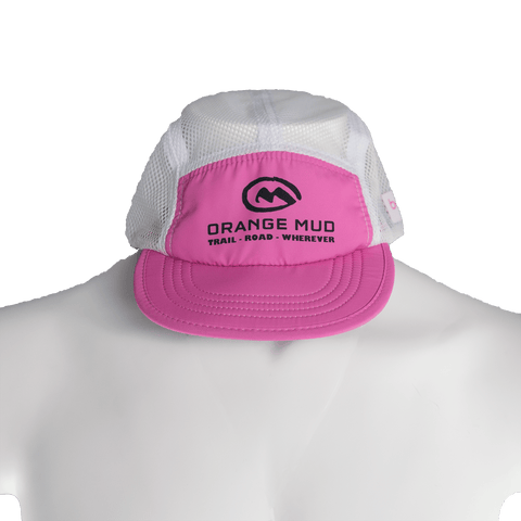 Old-Orange Mud Accessories Pink The Squishy - A Running Hat