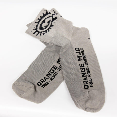 Old-Orange Mud Accessories S / Gray Adventure Sock - 2" Coolmax Sock