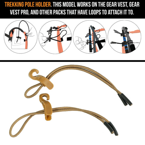 Orange Mud, LLC Accessories Coyote Brown Multi Use Trekking Pole Hardware