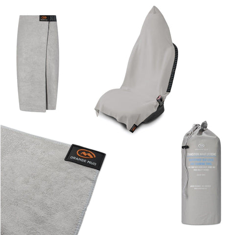 Orange Mud, LLC Accessories Grey Waterproof Transition Wrap Extreme: Waterproof Seat Cover and Changing Towel