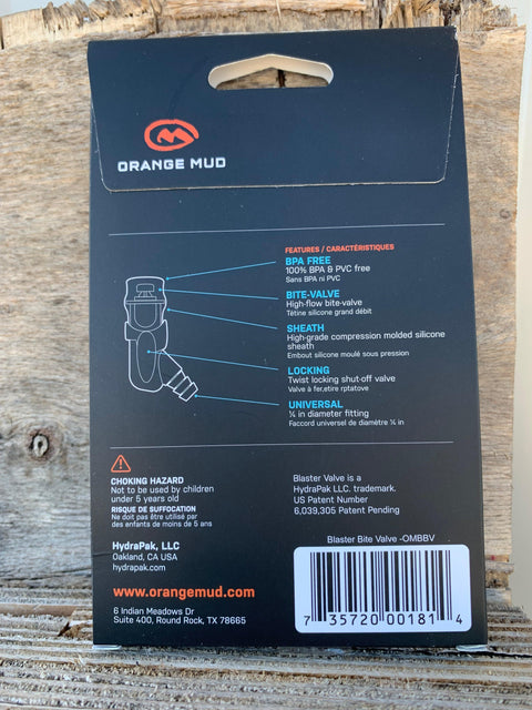 Orange Mud, LLC Accessories Hydration Pack Blaster Bite Valve