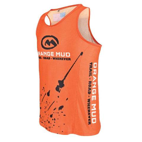 Orange Mud, LLC Accessories Orange Stretchy Running Singlet