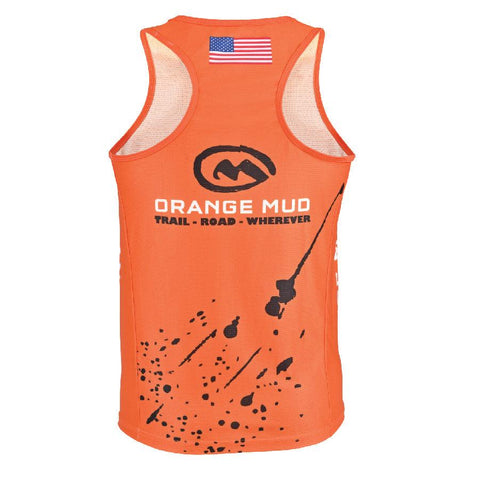 Orange Mud, LLC Accessories Orange Stretchy Running Singlet