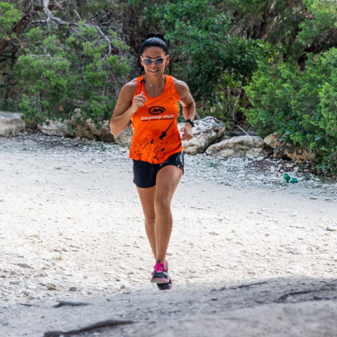 Orange Mud, LLC Accessories Orange Stretchy Running Singlet