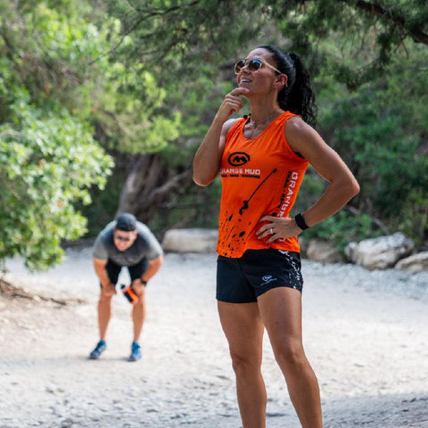 Orange Mud, LLC Accessories Orange Stretchy Running Singlet