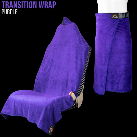 Orange Mud, LLC Accessories Purple Transition Wrap 2.0: Changing Towel and Car Seat Cover