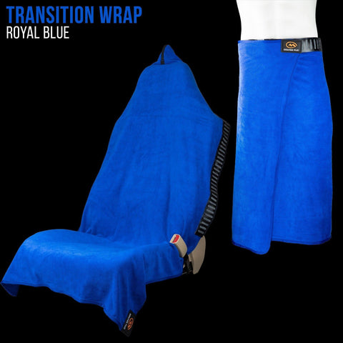 Orange Mud, LLC Accessories Royal Blue Transition Wrap 2.0: Changing Towel and Car Seat Cover