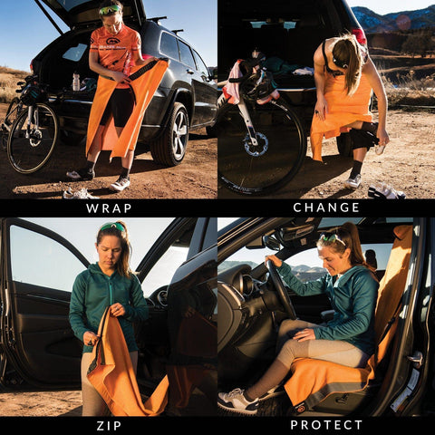 Orange Mud, LLC Accessories Transition Wrap 2.0: Changing Towel and Car Seat Cover