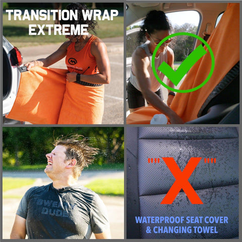 Orange Mud, LLC Accessories Transition Wrap Extreme: Waterproof Seat Cover and Changing Towel