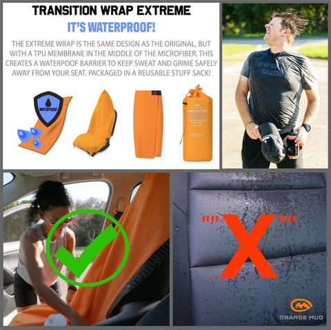 Orange Mud, LLC Accessories Transition Wrap Extreme: Waterproof Seat Cover and Changing Towel