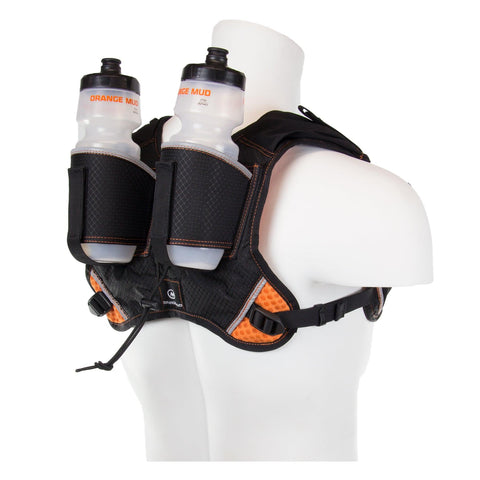 Orange Mud, LLC Hydration HydraQuiver Vest Pack 2 - 2.0: Ideal for marathon, Ironman, and ultrarunning.