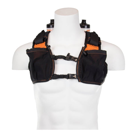 Orange Mud, LLC Hydration HydraQuiver Vest Pack 2 - 2.0: Ideal for marathon, Ironman, and ultrarunning.