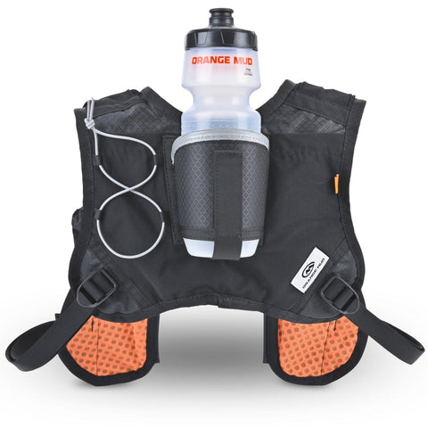 Orange Mud, LLC Hydration VP1 Black-3.0 HydraQuiver Vest Pack 1 - 3.0: Ideal for road and trail running, and triathlon.