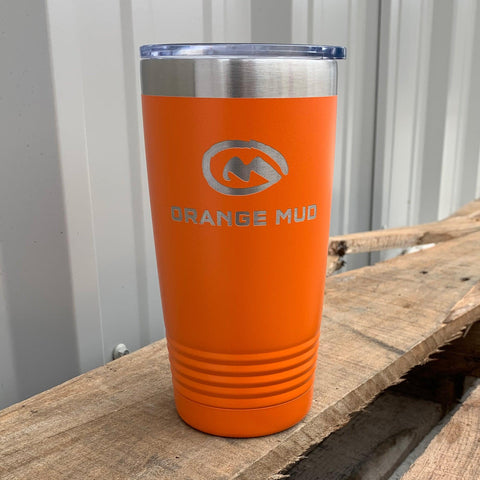 Orange Mud, LLC Orange 20oz Double Insulated Steel Coffee and Drink Mug