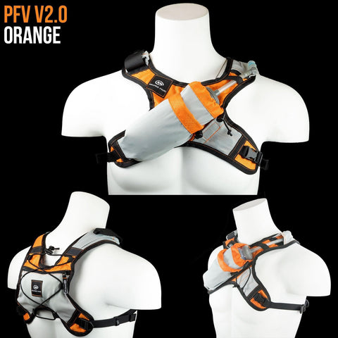 Orange Mud, LLC Packs Orange-Small/Medium Phone. Flask. Vest. PFV V2.0: Ideal for running and riding less than 2 hours.