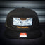 Seven Clay Black Ride Gravel 7 Panel Flatbill Snapback